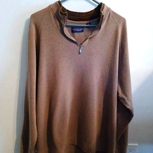 Roundtree & Yorke XL Quarter-Zip Sweater
